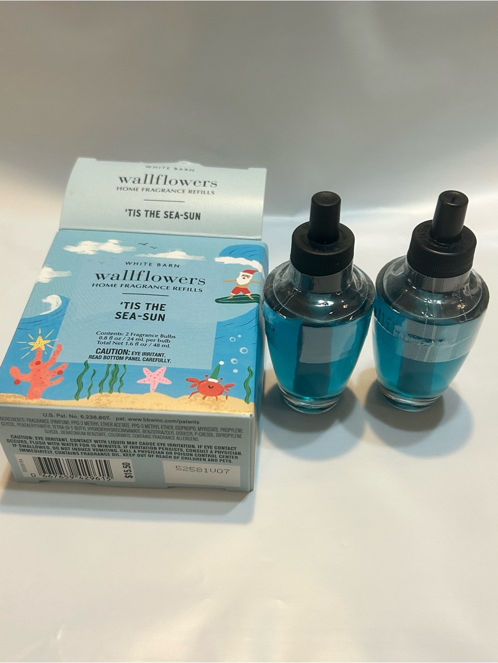 White Barn 'Tis The Sea-Sun Wallflowers Refills - Blue